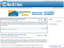 Tablet Screenshot of hints.macworld.com